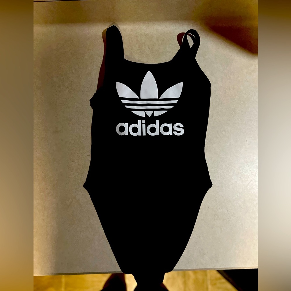 Adidas womens one piece swim suit